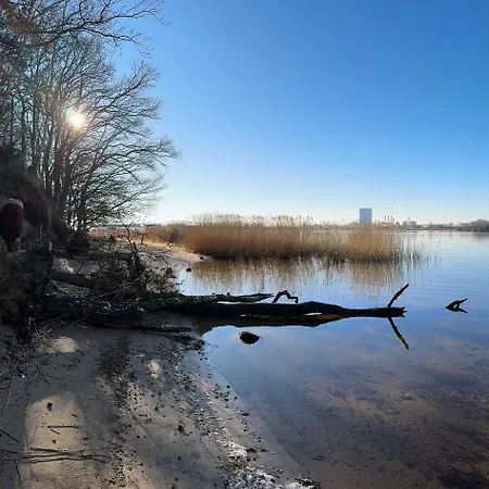 Lejlighed Sunlit Garden - Ruhig Am Wald Nahe Warnow - Kamin *