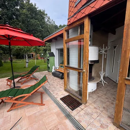 Sunlit Garden - Ruhig Am Wald Nahe Warnow - Kamin Lägenhet