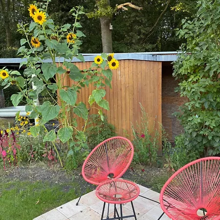 Sunlit Garden - Ruhig Am Wald Nahe Warnow - Fasssauna - Kamin Apartment *